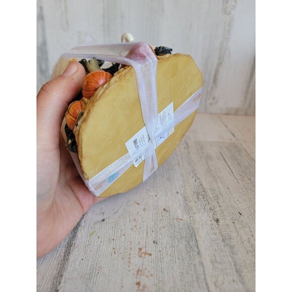 Vintage rustic pillar ghost candle Halloween prop home decor - Picture 8 of 9